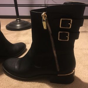 Black Calvin Klein boots